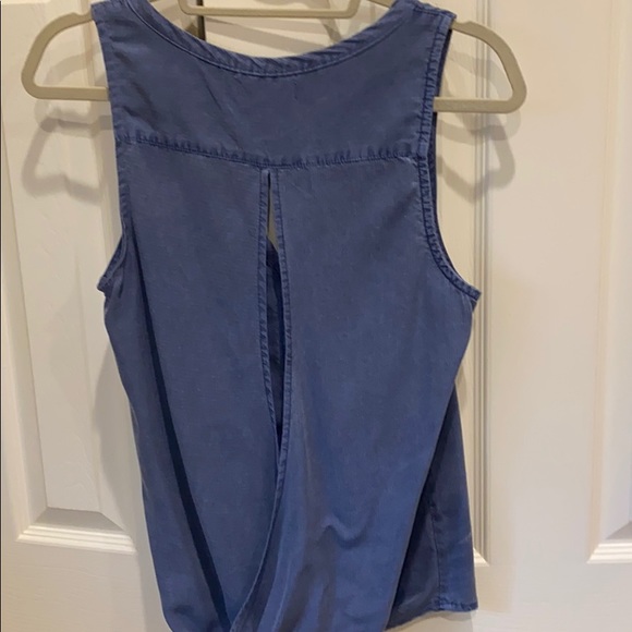 Bella Dahl open back denim tank - Picture 2 of 2